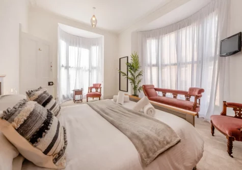 Bedroom #1 at Pembroke House, Tenby