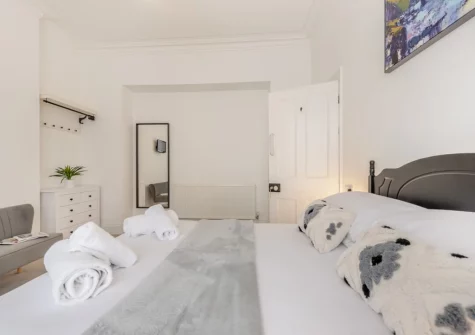 Bedroom #2 at Pembroke House, Tenby
