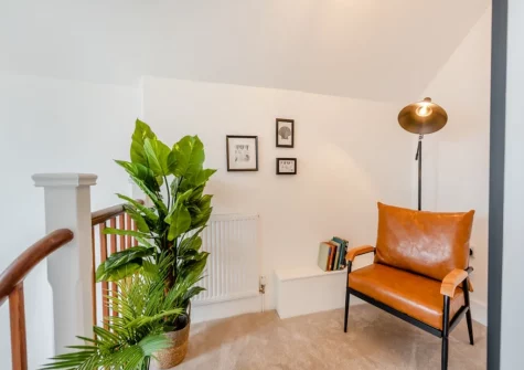 The second floor landing at Pembroke House, Tenby