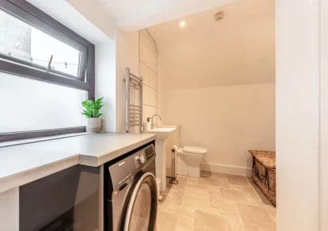 The utility room at Pembroke House, Tenby