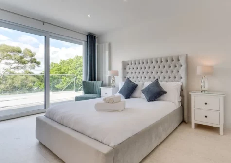 Bedroom #1 at Pen Gar, Saundersfoot