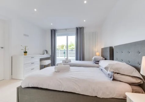 Bedroom #4 at Pen Gar, Saundersfoot