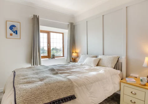 Bedroom #2 at Pen Goppa, Bryncroes