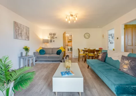 The living area at Pencoed, Broad Haven