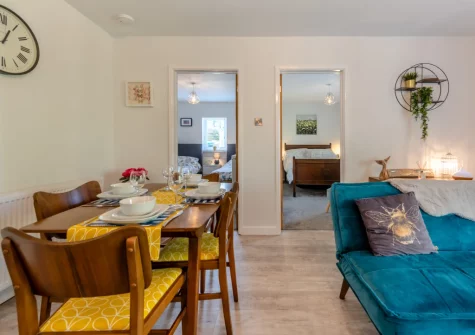 The dining area at Pencoed, Broad Haven