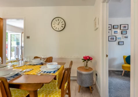 The dining area at Pencoed, Broad Haven