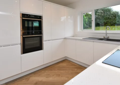 The kitchen at Penduick, Abersoch