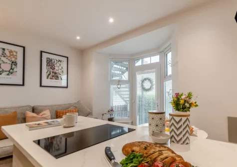 The kitchen at Penllanw, Saundersfoot