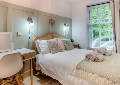 Bedroom #1 at Penllanw, Saundersfoot