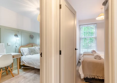 Bedroom #1 & #2 at Penllanw, Saundersfoot