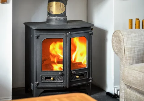 The living room at Pentraeth Cottage, Abersoch