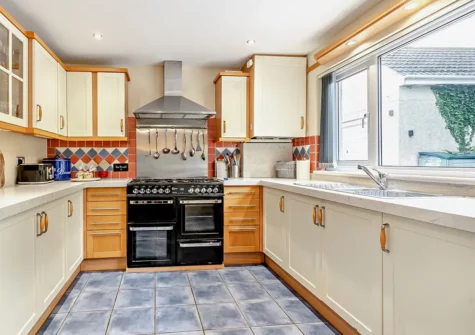 The kitchen at Per Ardua, Penally