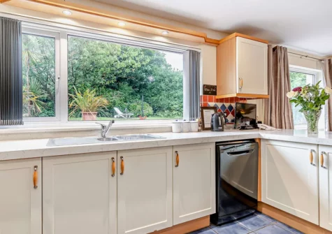 The kitchen at Per Ardua, Penally