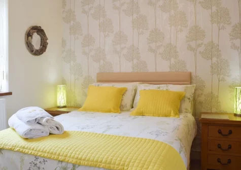 Bedroom #1 at Piglets Cottage, Canaston Bridge