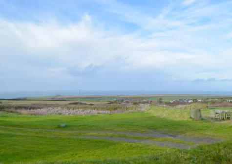 Puffin Cottage has a commanding sea view out across Abereiddi and further onto Strumble Head Lighthouse & Cardigan Bay