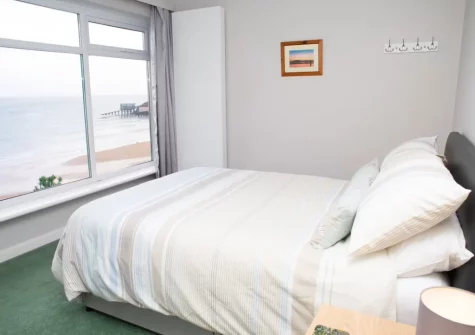 Bedroom #1 at Puffins Nest at Croft Court, Tenby