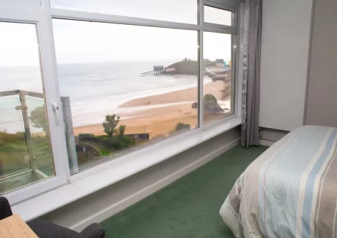 Bedroom #1 at Puffins Nest at Croft Court, Tenby