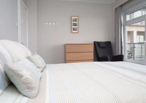 Bedroom #1 at Puffins Nest at Croft Court, Tenby