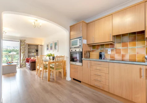 The kitchen at Pufflings, Broad Haven