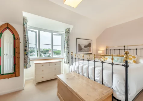 Bedroom #2 at Pufflings, Broad Haven