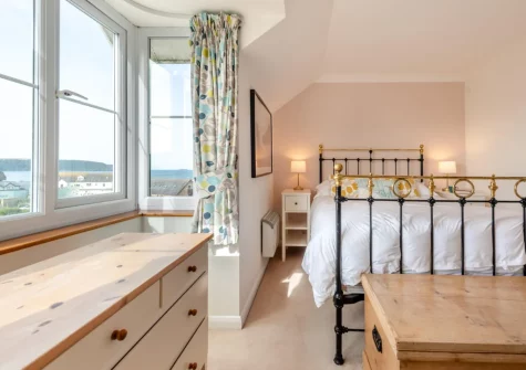 Bedroom #2 at Pufflings, Broad Haven