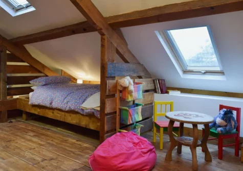 Bedroom #2 at Ravens Roost at Upper Farm Barns, Mathry