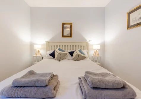Bedroom #1 at Rhodewood Apartment, Saundersfoot