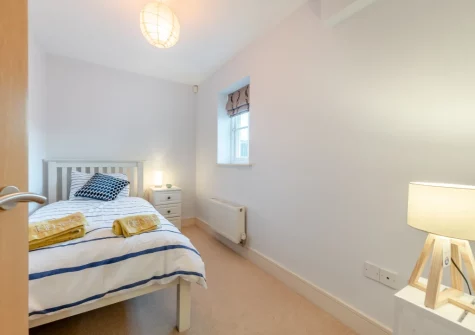 Bedroom #2 at Rhodewood Apartment, Saundersfoot