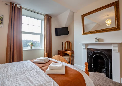Bedroom #1 at River Artro Townhouse, Llanbedr