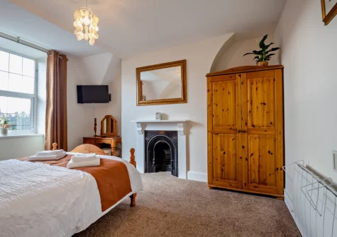 Bedroom #1 at River Artro Townhouse, Llanbedr