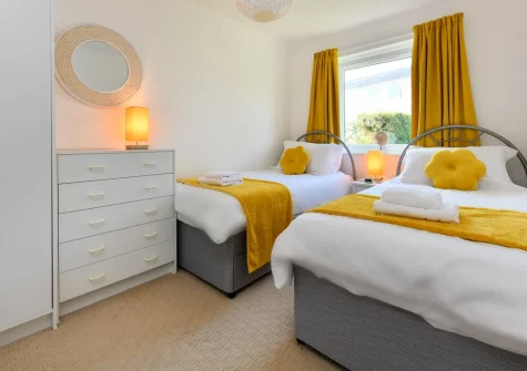 Bedroom #3 at Rockpools at 135 Cae Du, Abersoch