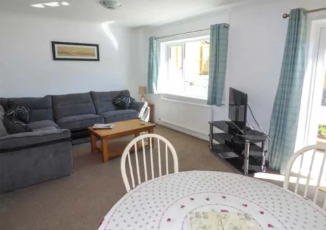 The living & dining area at Rowan, Penally