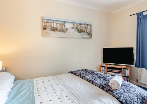 Bedroom #2 at Sanderling House, Dale