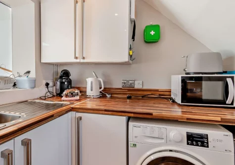 The kitchen at Sands Afoot, Saundersfoot