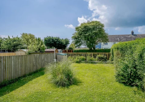 The enclosed garden at Sands Afoot, Saundersfoot