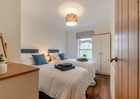 Bedroom #2 at Sandy Paws, Kilgetty