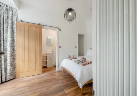 Bedroom #1 at Sandy View at Harbour Heights, Saundersfoot