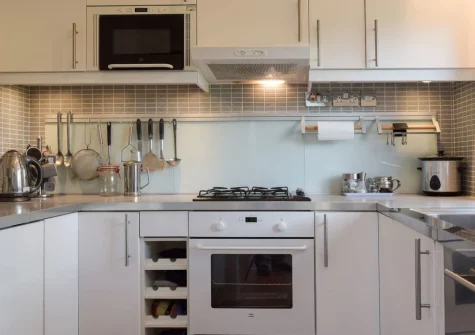 The kitchen at Sardis Cottage, Kilgetty