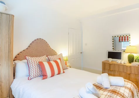 Bedroom #1 at Sea Breeze, 40 Cae Du, Abersoch