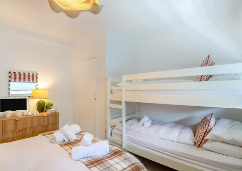 Bedroom #1 at Sea Breeze, 40 Cae Du, Abersoch