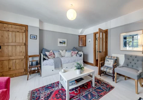 The living room at Sea Thrift, Aberdovey