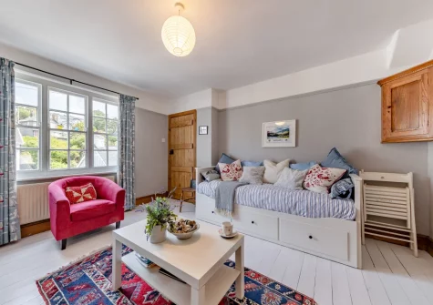 The living room at Sea Thrift, Aberdovey