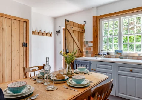 The kitchen & dining area at Sea Thrift, Aberdovey