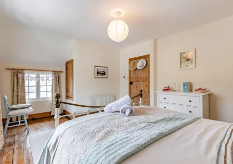 Bedroom #1 at Sea Thrift, Aberdovey