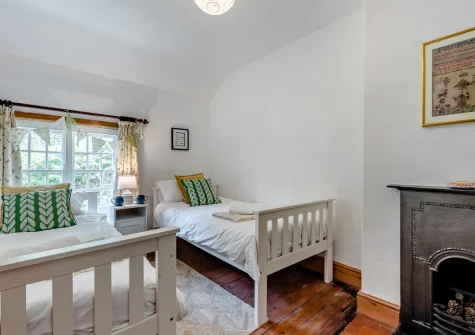 Bedroom #2 at Sea Thrift, Aberdovey