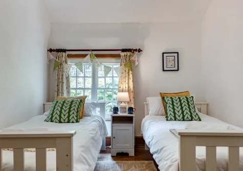 Bedroom #2 at Sea Thrift, Aberdovey