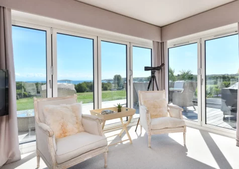 The cosy snug at Seabreeze, Abersoch
