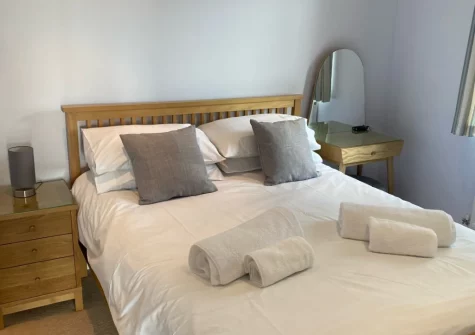 Bedroom #1 at Seabreeze, Penally