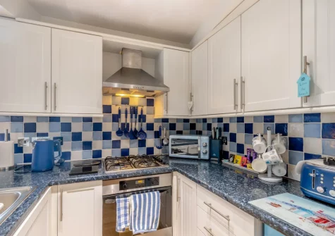 The kitchen at Seacove, Saundersfoot