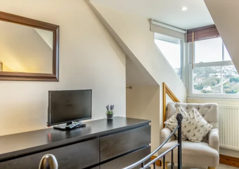 Bedroom #1 at Seacove, Saundersfoot
